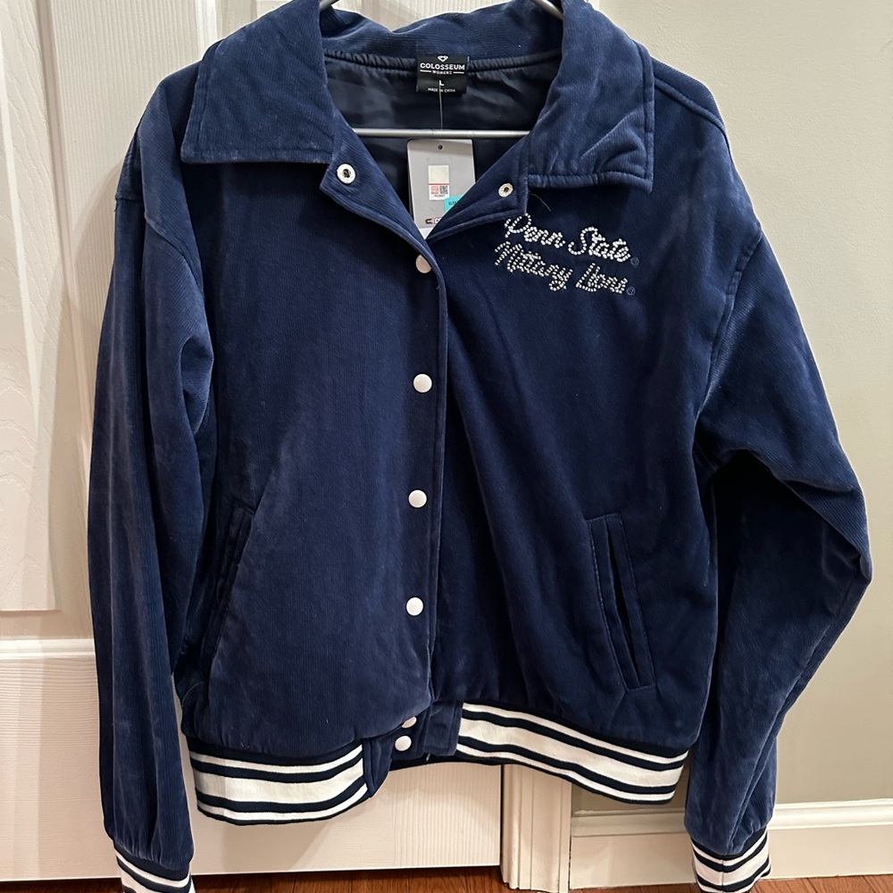 Colosseum Navy Women's Corduroy Jacket